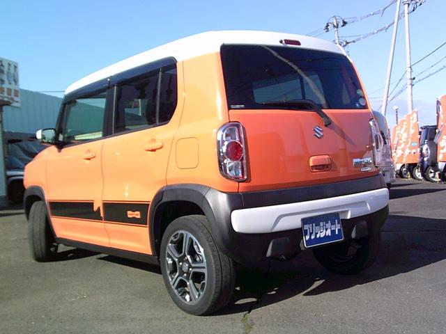 ハスラー Ｘ　４ＷＤ　社外ナビ　ワンセグＴＶ　ＤＶＤ再生可　ＥＴＣ　オートＨＩＤヘッドライト　スマートキースペア付　ヒルディセントコントロール　ルームクリーニング済　修復歴無し　車検９年４月までロング（9枚目）