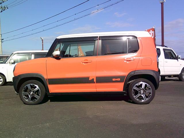 ハスラー Ｘ　４ＷＤ　社外ナビ　ワンセグＴＶ　ＤＶＤ再生可　ＥＴＣ　オートＨＩＤヘッドライト　スマートキースペア付　ヒルディセントコントロール　ルームクリーニング済　修復歴無し　車検９年４月までロング（13枚目）