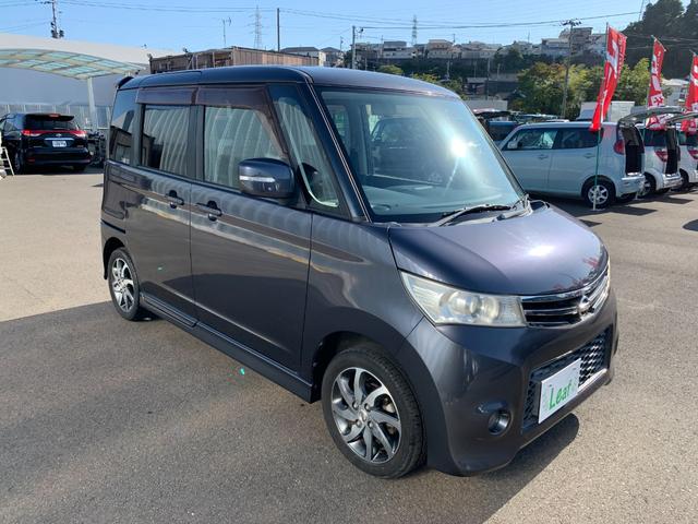 ルークス ハイウェイスター (車検2年)基本装備フル装備 走行距離7.5万km 両側スライド左側パワスラ オートHIDヘッドライト 社外CDオーディオ 純正14インチAW付サマータイヤ タイミングチェーンエンジン(11枚目)