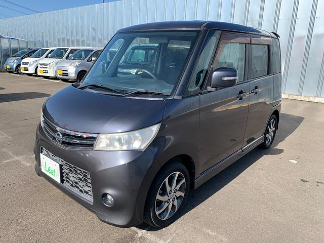 ルークス ハイウェイスター (車検2年)基本装備フル装備 走行距離7.5万km 両側スライド左側パワスラ オートHIDヘッドライト 社外CDオーディオ 純正14インチAW付サマータイヤ タイミングチェーンエンジン(12枚目)