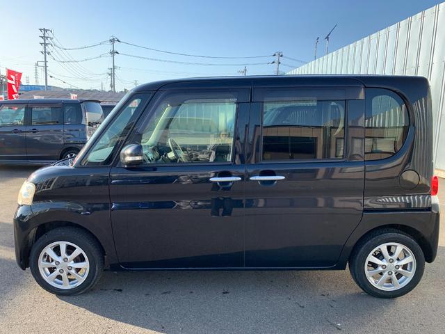 タント Ｘ　（車検２年）基本装備フル装備　走行距離８．５万ｋｍ　Ｓキー　レベライザー　電格ミラー　左側パワースライドドア　社外ＣＤオーディオ　ＵＳＢ　純正１４インチＡＷサマータイヤ　タイミングチェーンエンジン（10枚目）