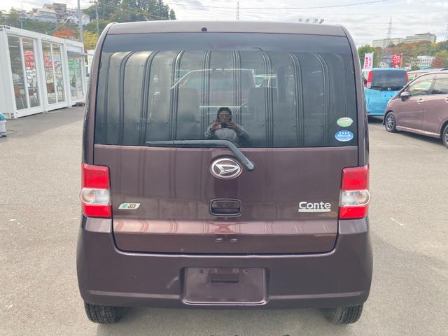 ムーヴコンテ Ｘ　車検令和８年１０月　基本装備フル装備　Ｓキー　アイドリングストップ　社外ドラレコ　レベライザー　電格ミラー　ＡＢＳ　純正ＳＤナビ　Ｂｌｕｅｔｏｏｔｈ　１４インチＳＴ装着　タイミングチェーンエンジン（8枚目）