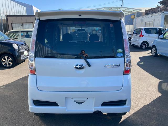 ステラ カスタムＲリミテッド　４ＷＤ（車検２年）基本装備フル装備　Ｓキー　キーレス　ＨＩＤヘッドライト　衝突安全ボディ　盗難防止システム　社外ＣＤオーディオ　純正１４インチＡＷ（8枚目）