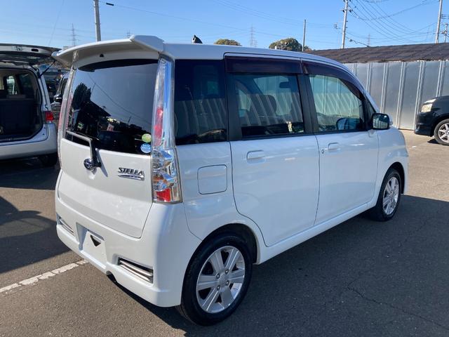 ステラ カスタムＲリミテッド　４ＷＤ（車検２年）基本装備フル装備　Ｓキー　キーレス　ＨＩＤヘッドライト　衝突安全ボディ　盗難防止システム　社外ＣＤオーディオ　純正１４インチＡＷ（13枚目）