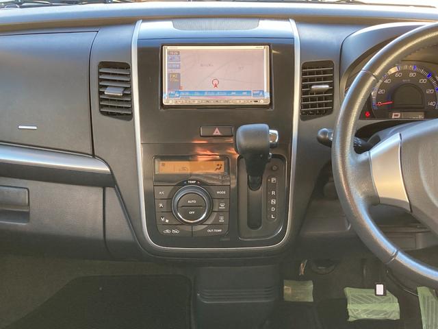 ワゴンＲスティングレー Ｘ　（車検２年）基本装備フル装備　Ｐスタート　本革Ｓ　衝突安全ボディ　盗難防止システム　ＨＩＤヘッドライト　社外ＨＤＤナビ　ミュージックサーバ　純正１４インチＡＷ付サマータイヤ　タイミングチェーンエンジン（22枚目）