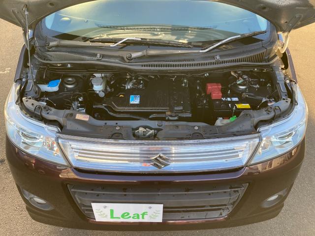 ワゴンＲスティングレー Ｘ　（車検２年）基本装備フル装備　Ｐスタート　本革Ｓ　衝突安全ボディ　盗難防止システム　ＨＩＤヘッドライト　社外ＨＤＤナビ　ミュージックサーバ　純正１４インチＡＷ付サマータイヤ　タイミングチェーンエンジン（24枚目）