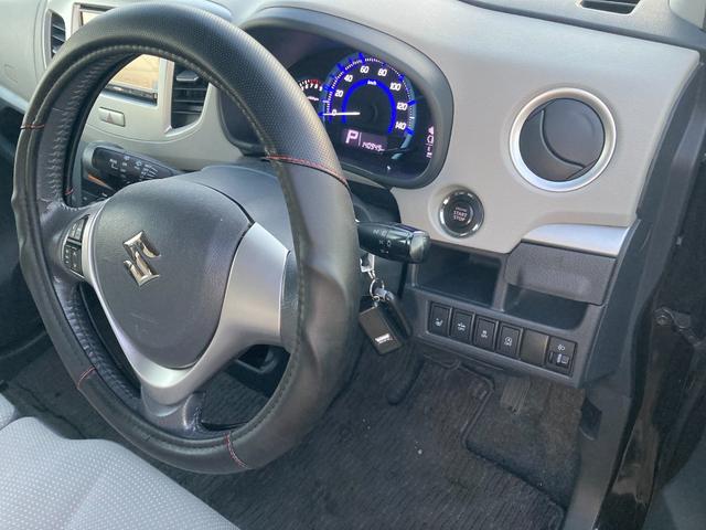 ワゴンＲ ＦＺ　（車検２年）基本装備フル装備　エンスタ　ＨＩＤヘッドライト　衝突軽減　横滑り防止機能　アイドリングＳ　シートヒーター　ＥＴＣ　社外ＳＤナビ　ＵＳＢ　純正１４インチＡＷ　タイミングチェーンエンジン（21枚目）