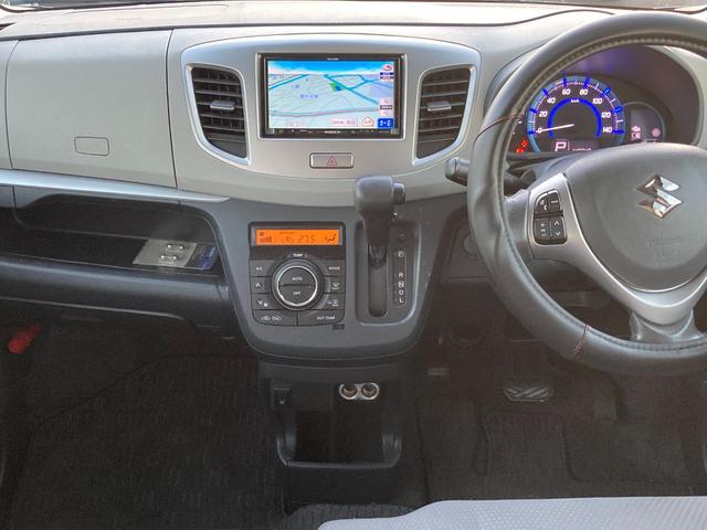 ワゴンＲ ＦＺ　（車検２年）基本装備フル装備　エンスタ　ＨＩＤヘッドライト　衝突軽減　横滑り防止機能　アイドリングＳ　シートヒーター　ＥＴＣ　社外ＳＤナビ　ＵＳＢ　純正１４インチＡＷ　タイミングチェーンエンジン（22枚目）