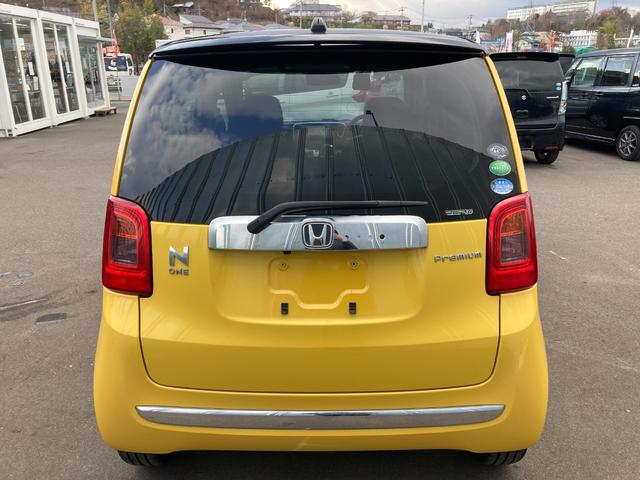 Ｎ－ＯＮＥ プレミアム　ツアラー・Ｌパッケージ　４ＷＤ　ターボ（車検令和８年３月）基本装備フル装備　本革Ｓ　クルコン　パドルシフト　ドラレコ　ＥＴＣ　純正ＳＤナビ　Ｂｌｕｅｔｏｏｔｈ　ＵＳＢ　Ｂカメラ　純正１５インチＡＷ付サマータイヤ（8枚目）