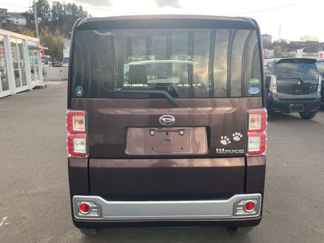 ウェイク L ファインセレクションSA (車検令和8年7月)基本装備フル装備 横滑り防止機能 衝突軽減 アイドリングS オートHIDヘッドライト ETC 両側スライド左パワスラ 純正SDナビ Bluetooth Bカメラ 社外14インチAW(8枚目)