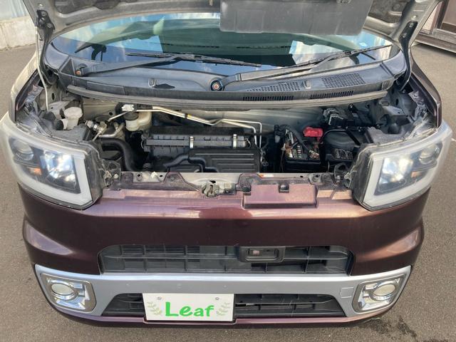 ウェイク L ファインセレクションSA (車検令和8年7月)基本装備フル装備 横滑り防止機能 衝突軽減 アイドリングS オートHIDヘッドライト ETC 両側スライド左パワスラ 純正SDナビ Bluetooth Bカメラ 社外14インチAW(24枚目)