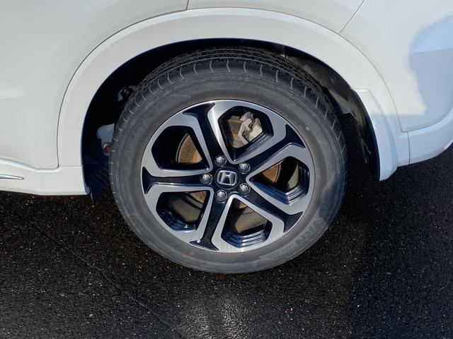 ヴェゼル ハイブリッドＺ・ホンダセンシング　後期／純正８型フルセグナビ／ハーフレザーシート／ＬＥＤヘッドライト／バックカメラ／シートヒーター／衝突軽減ブレーキ／レーダークルーズコントロール／ＥＴＣ／禁煙車（27枚目）