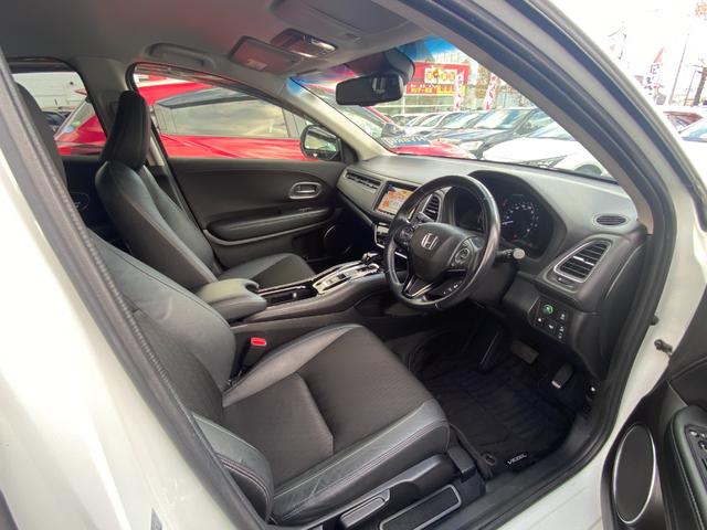 ヴェゼル ハイブリッドＺ・ホンダセンシング　後期／純正８型フルセグナビ／ハーフレザーシート／ＬＥＤヘッドライト／バックカメラ／シートヒーター／衝突軽減ブレーキ／レーダークルーズコントロール／ＥＴＣ／禁煙車（39枚目）