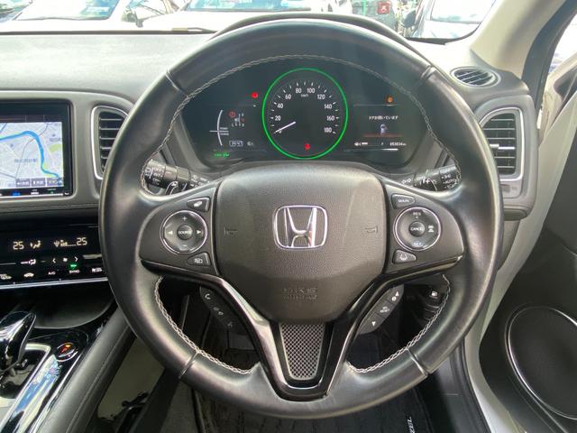 ヴェゼル ハイブリッドＺ・ホンダセンシング　後期／純正８型フルセグナビ／ハーフレザーシート／ＬＥＤヘッドライト／バックカメラ／シートヒーター／衝突軽減ブレーキ／レーダークルーズコントロール／ＥＴＣ／禁煙車（45枚目）