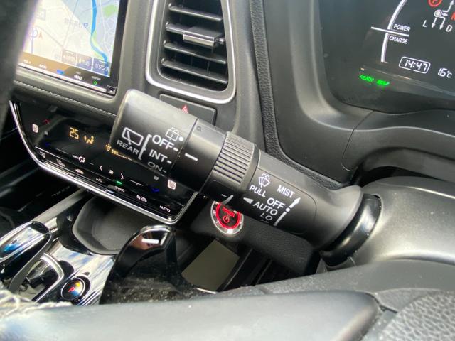 ヴェゼル ハイブリッドＺ・ホンダセンシング　後期／純正８型フルセグナビ／ハーフレザーシート／ＬＥＤヘッドライト／バックカメラ／シートヒーター／衝突軽減ブレーキ／レーダークルーズコントロール／ＥＴＣ／禁煙車（48枚目）