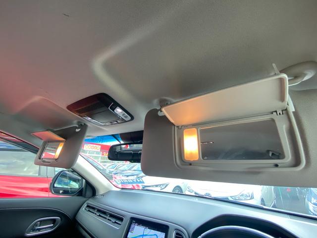 ヴェゼル ハイブリッドＺ・ホンダセンシング　後期／純正８型フルセグナビ／ハーフレザーシート／ＬＥＤヘッドライト／バックカメラ／シートヒーター／衝突軽減ブレーキ／レーダークルーズコントロール／ＥＴＣ／禁煙車（63枚目）