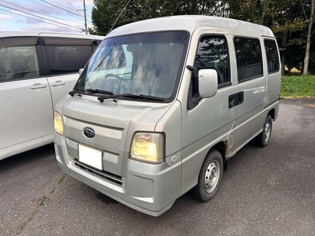 サンバーバン ディアス 4WD LEDライト タイベル交換済 キーレス エンジンスターター CD 電動格納ミラー(3枚目)