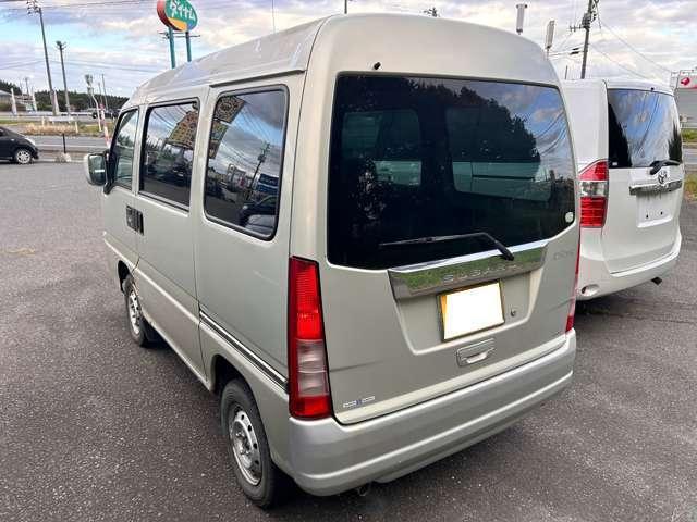 サンバーバン ディアス 4WD LEDライト タイベル交換済 キーレス エンジンスターター CD 電動格納ミラー(4枚目)