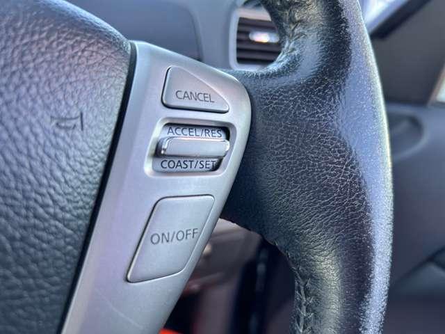 クルーズコントロール付き