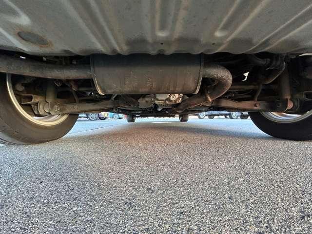 下回りの状態です