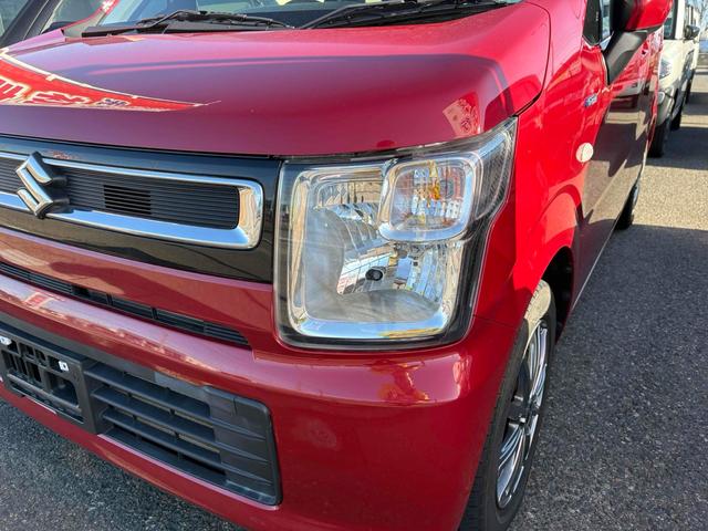 ワゴンＲ ハイブリッドＦＸ　クリアランスソナー　レーンアシスト　衝突被害軽減システム　オートライト　スマートキー　アイドリングストップ　シートヒーター　ベンチシート　ＣＶＴ　盗難防止システム　ＡＢＳ　ＥＳＣ　ＣＤ（24枚目）