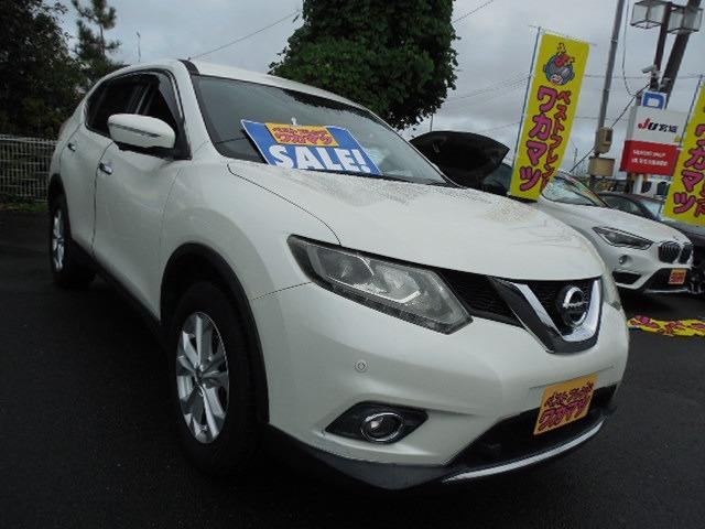 エクストレイル ２０Ｘ　エマージェンシーブレーキパッケージ　４ＷＤ　クリアランスソナー　ＥＴＣ　ＬＥＤライト　フォグ　ドラレコ　レーンキープ　誤発進抑制　ブラインドスポット　ヒルディセントコントロール　前席シートヒーター　純正１７ＡＷ（6枚目）