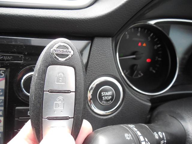 エクストレイル ２０Ｘ　エマージェンシーブレーキパッケージ　４ＷＤ　クリアランスソナー　ＥＴＣ　ＬＥＤライト　フォグ　ドラレコ　レーンキープ　誤発進抑制　ブラインドスポット　ヒルディセントコントロール　前席シートヒーター　純正１７ＡＷ（36枚目）