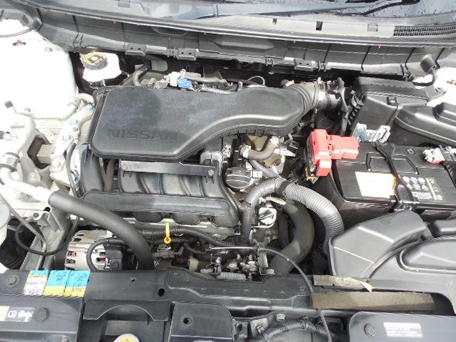 エクストレイル ２０Ｘ　エマージェンシーブレーキパッケージ　４ＷＤ　クリアランスソナー　ＥＴＣ　ＬＥＤライト　フォグ　ドラレコ　レーンキープ　誤発進抑制　ブラインドスポット　ヒルディセントコントロール　前席シートヒーター　純正１７ＡＷ（46枚目）