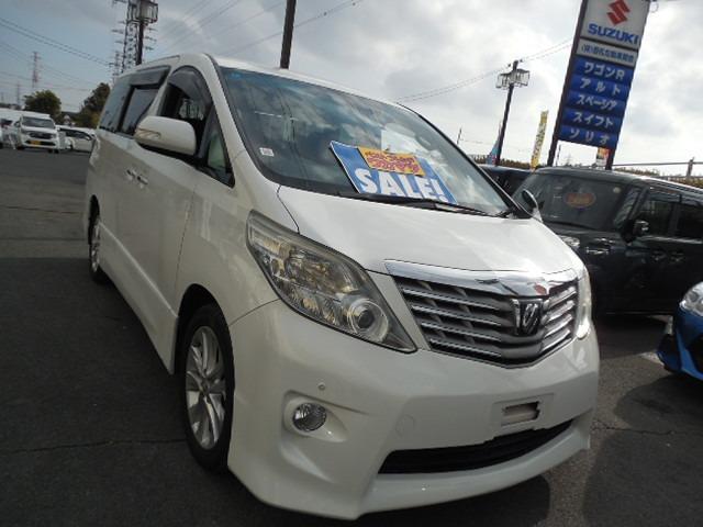 アルファード 240S 3列シート8人乗り 両側パワースライドドア 後席モニター(7枚目)