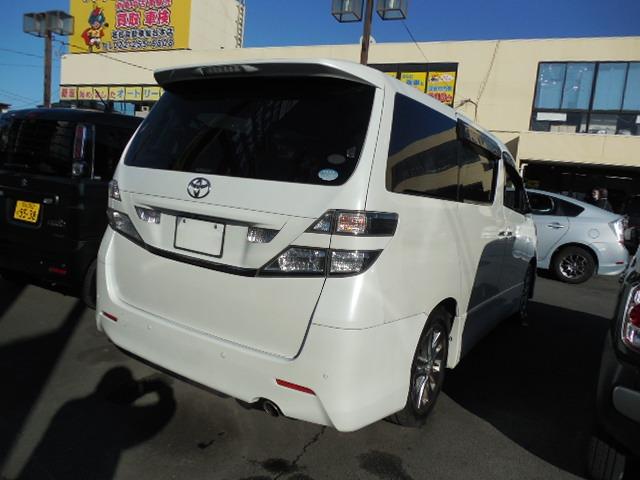 ヴェルファイア 2.4Z プラチナセレクションII タイプゴールド クリアランスソナー 3列シート7人乗り 両側パワースライドドア 後席モニター パワートランク セカンドシートオットマン(7枚目)