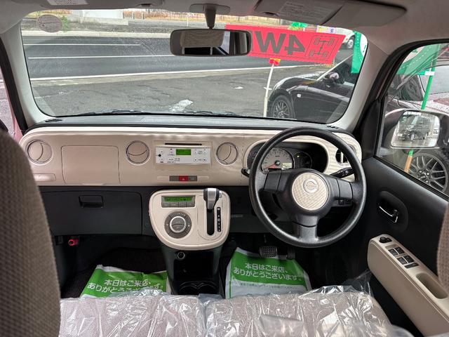 ミラココア ココアＸ　支払い総額表示車　車検２年取渡し　４ＷＤ　スマートキー　リモコンエンジンスターター　外部入力付オーディオ　走行７０，０００キロ台　タイミングチェーン式　クリーニング済　保証付販売（5枚目）