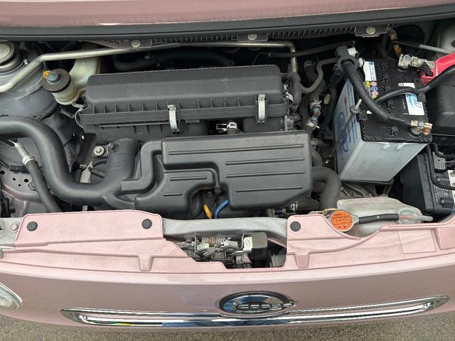 ミラココア ココアＸ　支払い総額表示車　車検２年取渡し　４ＷＤ　スマートキー　リモコンエンジンスターター　外部入力付オーディオ　走行７０，０００キロ台　タイミングチェーン式　クリーニング済　保証付販売（12枚目）