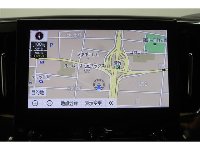 アルファードハイブリッド ＳＲ　Ｃパッケージ　４ＷＤ　フルセグ　メモリーナビ　ＤＶＤ再生　ミュージックプレイヤー接続可　後席モニター　バックカメラ　衝突被害軽減システム　ＥＴＣ　ドラレコ　両側電動スライド　ＬＥＤヘッドランプ　乗車定員７人（6枚目）