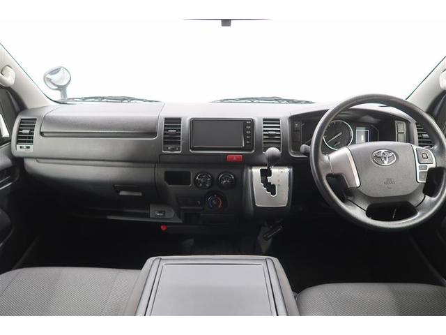 ハイエースバン ＤＸ　４ＷＤ　ワンセグ　メモリーナビ　ミュージックプレイヤー接続可　バックカメラ　衝突被害軽減システム　ＥＴＣ　ＬＥＤヘッドランプ　乗車定員６人　ワンオーナー　記録簿　ディーゼル（5枚目）