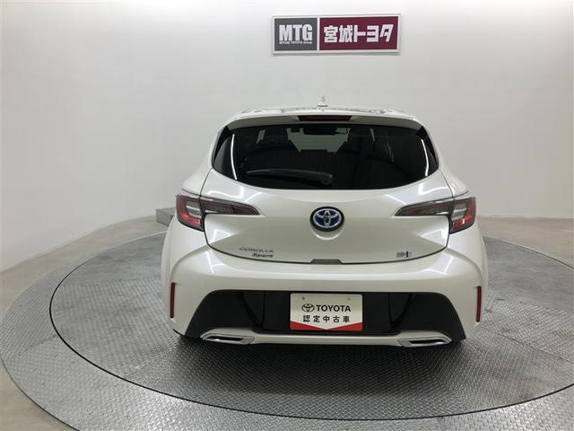 カローラスポーツ ハイブリッドＧ　Ｚ　フルセグ　メモリーナビ　ＤＶＤ再生　衝突被害軽減システム　ＥＴＣ　ドラレコ　ＬＥＤヘッドランプ　記録簿（9枚目）