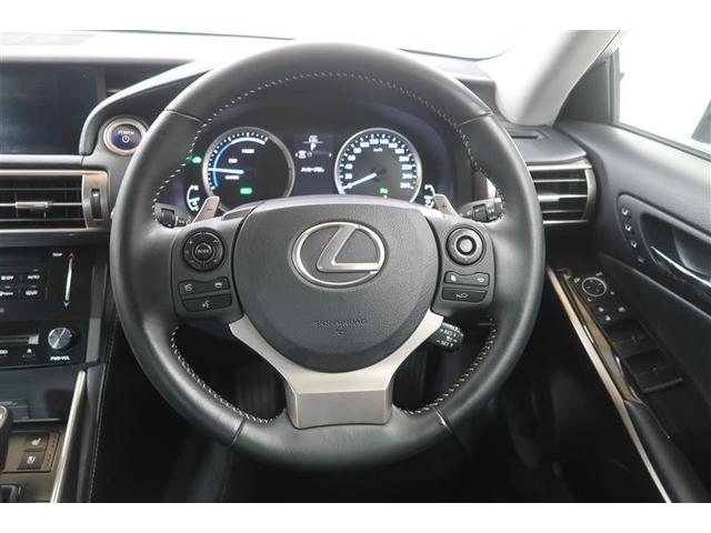 ＩＳ ＩＳ３００ｈ　バージョンＬ　革シート　フルセグ　メモリーナビ　ＤＶＤ再生　ミュージックプレイヤー接続可　バックカメラ　衝突被害軽減システム　ＥＴＣ　ドラレコ　ＬＥＤヘッドランプ　記録簿（22枚目）