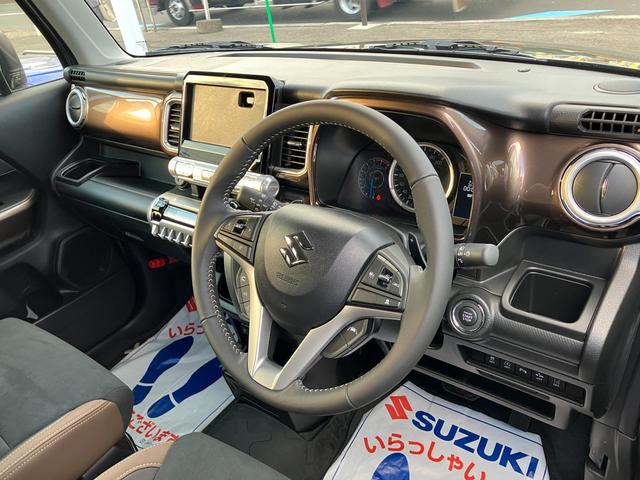 クロスビー HYBRID MZ 4WD 4型 ブラウンアクセント 全方位 前後衝突被害軽減ブレーキ マイルドハイブリッド&ターボ(9枚目)