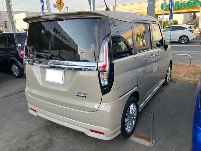 ソリオ ＨＹＢＲＩＤ　ＭＺ　４ＷＤ　３型　全方位カメラ付９インチナビ　前後衝突被害軽減ブレーキ　後席両側電動スライドドア（4枚目）