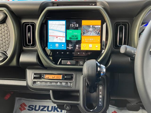 ハスラー タフワイルド　３型　全方位モニター付９インチカーナビ　マイルドハイブリッド　前後衝突被害軽減ブレーキ（11枚目）