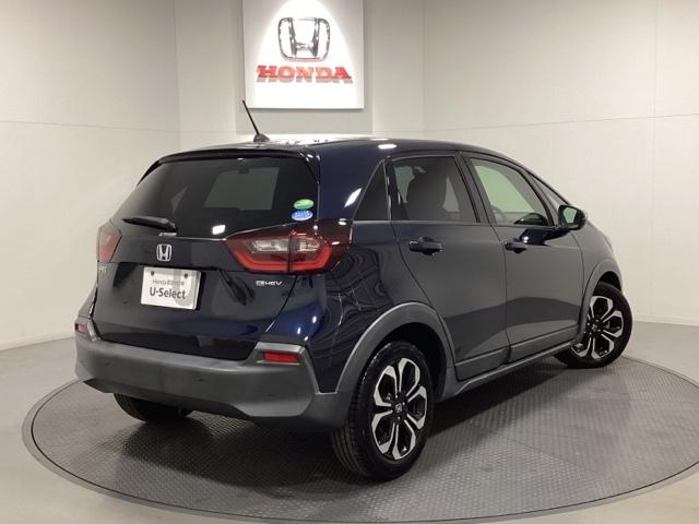 フィット e:HEVクロスター ドライブレコーダー前後装備車 光触媒抗菌消臭施工済 衝突回避システム フルオートエアコン 前後センサー LEDランプ エアバッグ サイドエアバック 地デジ オートクルーズコントロール VSA ETC(3枚目)