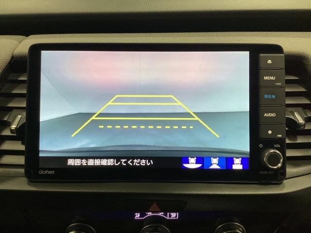 フィット e:HEVクロスター ドライブレコーダー前後装備車 光触媒抗菌消臭施工済 衝突回避システム フルオートエアコン 前後センサー LEDランプ エアバッグ サイドエアバック 地デジ オートクルーズコントロール VSA ETC(8枚目)