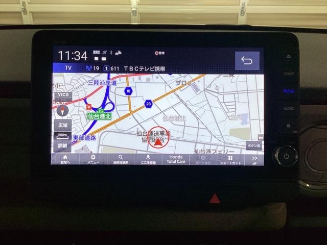 Ｎ－ＢＯＸ ファッションスタイル　中古スタッドレスタイヤ、純正メモリーナビ、ドライブレコーダー前後装着＋ＥＴＣ付　当社デモカー　ソナー　盗難防止装置　スマートキ　ＵＳＢポート　ＬＥＤランプ　バックモニター　１オーナー　クルコン　ＶＳＡ（9枚目）