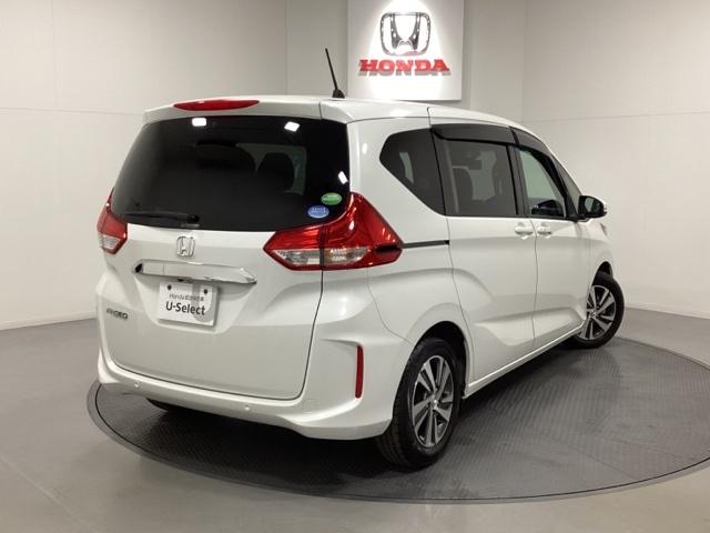 フリード Ｇ・ホンダセンシング　光触媒抗菌消臭施工済　Ｆセグ　追突被害軽減ブレーキ　ｉストップ　Ｗエアバッグ　パワーウィンドウ　アクティブクルーズコントロール　スマートキ　カラーバックモニター　ＶＳＡ　エアコン　セキュリティアラーム（3枚目）