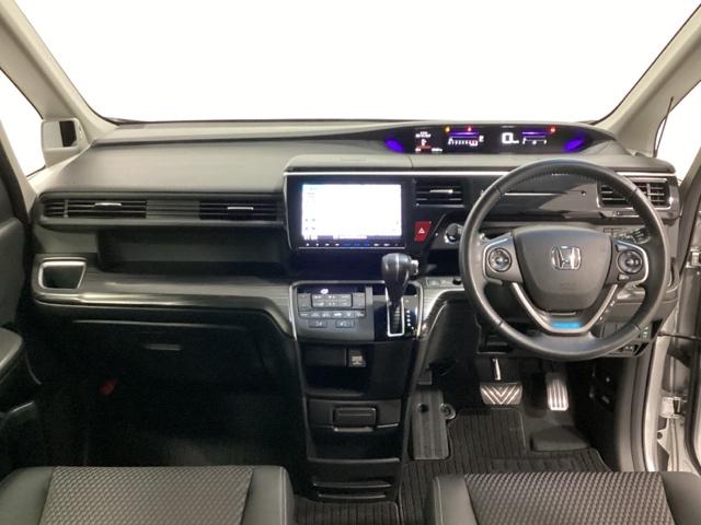 ステップワゴンスパーダ スパーダ・クールスピリットホンダセンシング　光触媒抗菌消臭施工済　サイドエアバック　スマートキ　左右電動スライドドア　バックモニタ　Ｗエアコン　地ＴＶ　ナビ＆ＴＶ　三列シート　助手席エアバッグ　ＡＡＣ　横滑り防止機能　ターボ車　シートヒータ（5枚目）