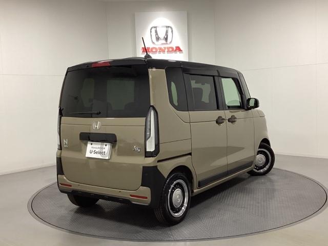 Ｎ－ＢＯＸジョイ ターボ　中古スタッドレスタイヤ、純正メモリーナビ、ドライブレコーダー前後装着＋ＥＴＣ付　当社デモカー　ＬＥＤヘッド　ＥＴＣ車載器　オートエアコン　バックカメラ　両側電動ドア　クリアランスソナー　オートライト（5枚目）