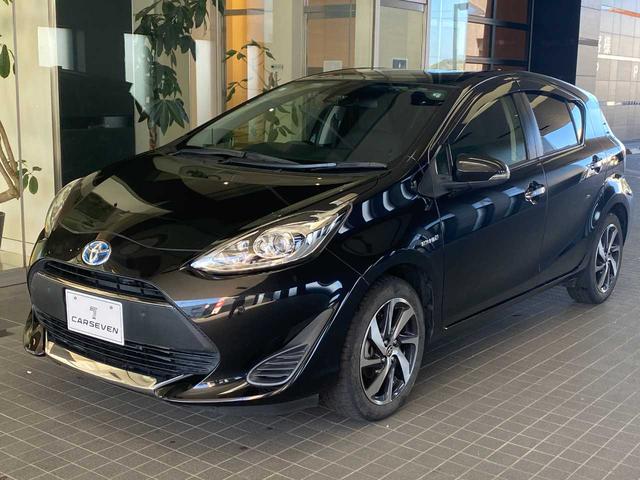 アクア Sスタイルブラック 純正ナビ(NSZT-W68T)・バックカメラ・USB・Bluetooth・衝突被害軽減・衝突安全ボディ・ETC・レーンキープアシスト・クリアランスソナー・オートマチックハイビーム(7枚目)