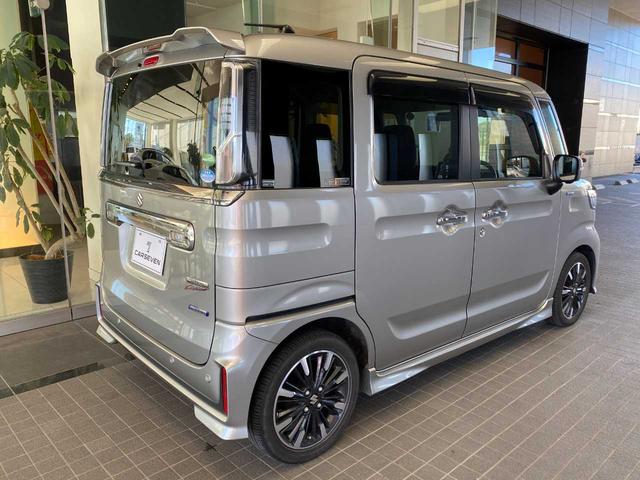 スペーシアカスタム ハイブリッドXSターボ 純正ナビ(CN-RZ865)・全周囲カメラ・クルーズコントロール・Bluetooth・衝突被害軽減・ETC・クリアランスソナー・レーンキープアシスト・シートヒーター・オートライト・両側電動(12枚目)