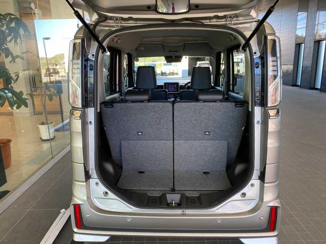 スペーシアカスタム ハイブリッドXSターボ 純正ナビ(CN-RZ865)・全周囲カメラ・クルーズコントロール・Bluetooth・衝突被害軽減・ETC・クリアランスソナー・レーンキープアシスト・シートヒーター・オートライト・両側電動(58枚目)