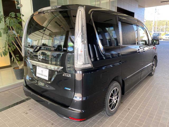 セレナ ハイウェイスター Vセレクション+セーフティ Aセフ 純正ナビ(MC314D-W)・全周囲カメラ・ETC・USB・両側電動スライドドア・オートクルーズ・衝突被害軽減・クリアランスソナー・レーンキープアシスト・オートライト・衝突安全ボディ(7枚目)