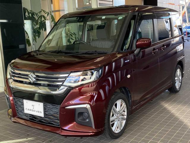 ソリオ ハイブリッドMX 純正ナビ(CN-RZ82)・LEDヘッドライト・ETC・Bluetooth・USB・HDMI・純正ホイール・アダプティブクルーズコントロール・レーンキープアシスト・衝突被害軽減・片側電動スライドドア・(6枚目)